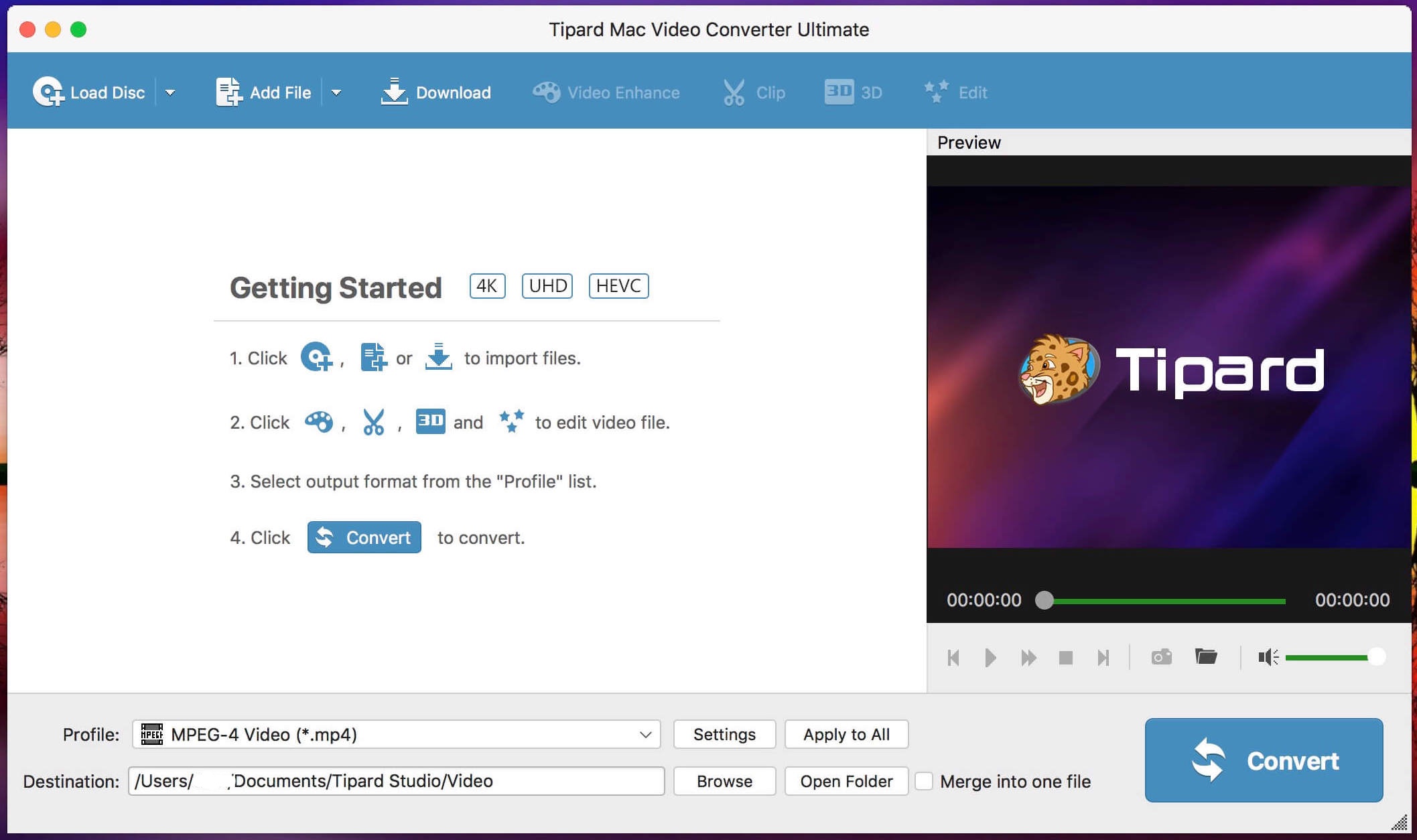 图片[1]-Tipard Mac Video Converter Ultimate 10.2.60激活版-Mac良选