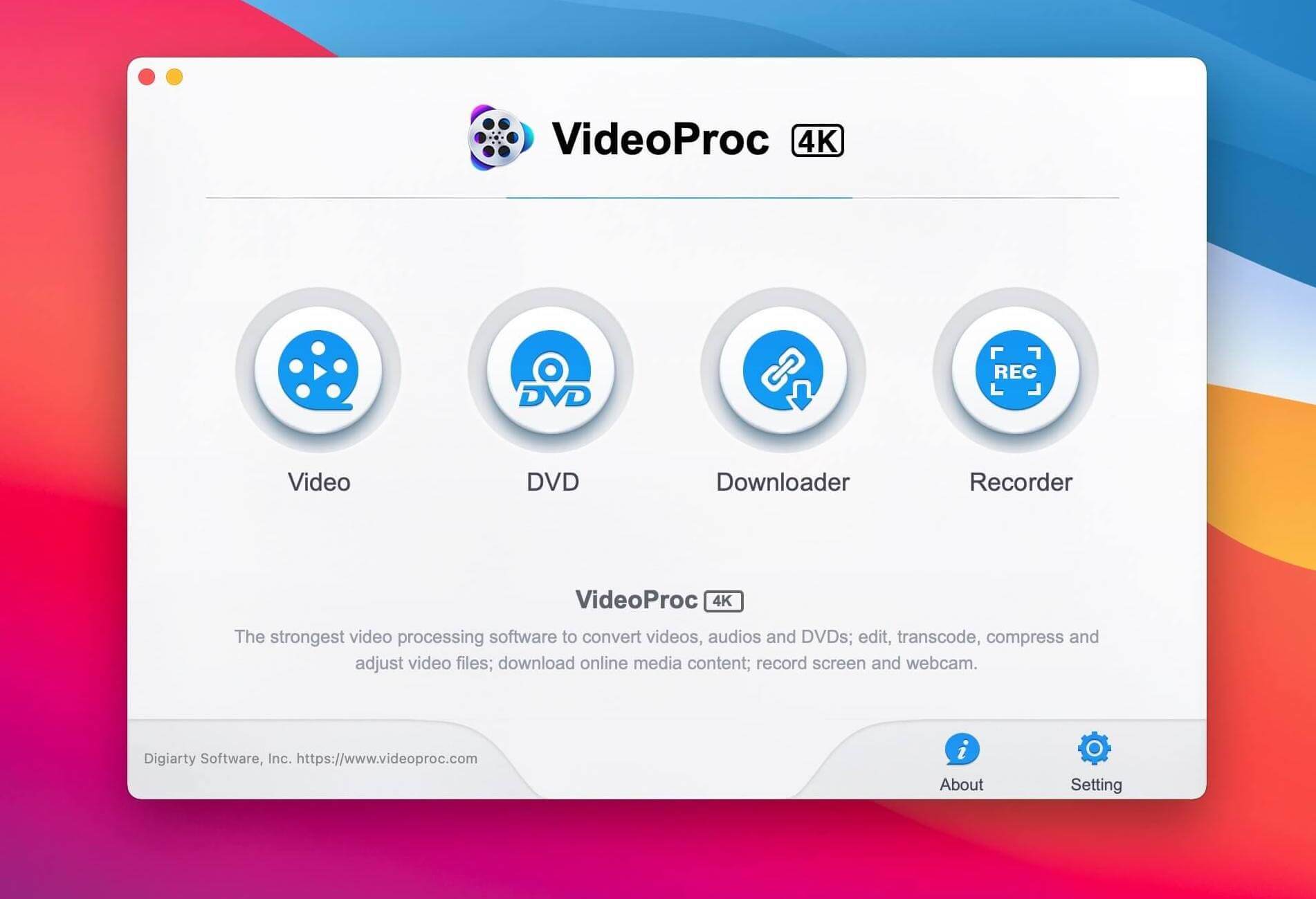 图片[1]-VideoProc Converter 4K 6.4 | macOS – 中 UN 文免激活版-Mac良选