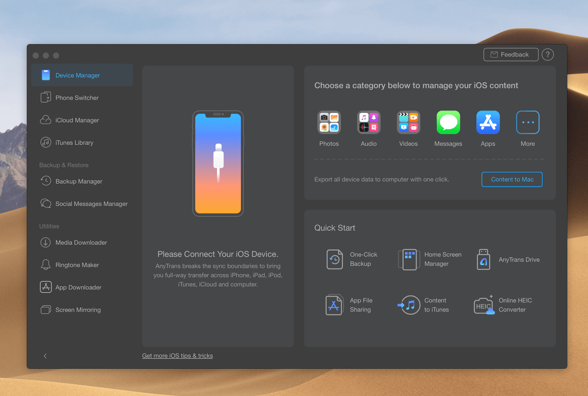 图片[1]-AnyTrans for iOS 8.9.8.20240417直装版-Mac良选