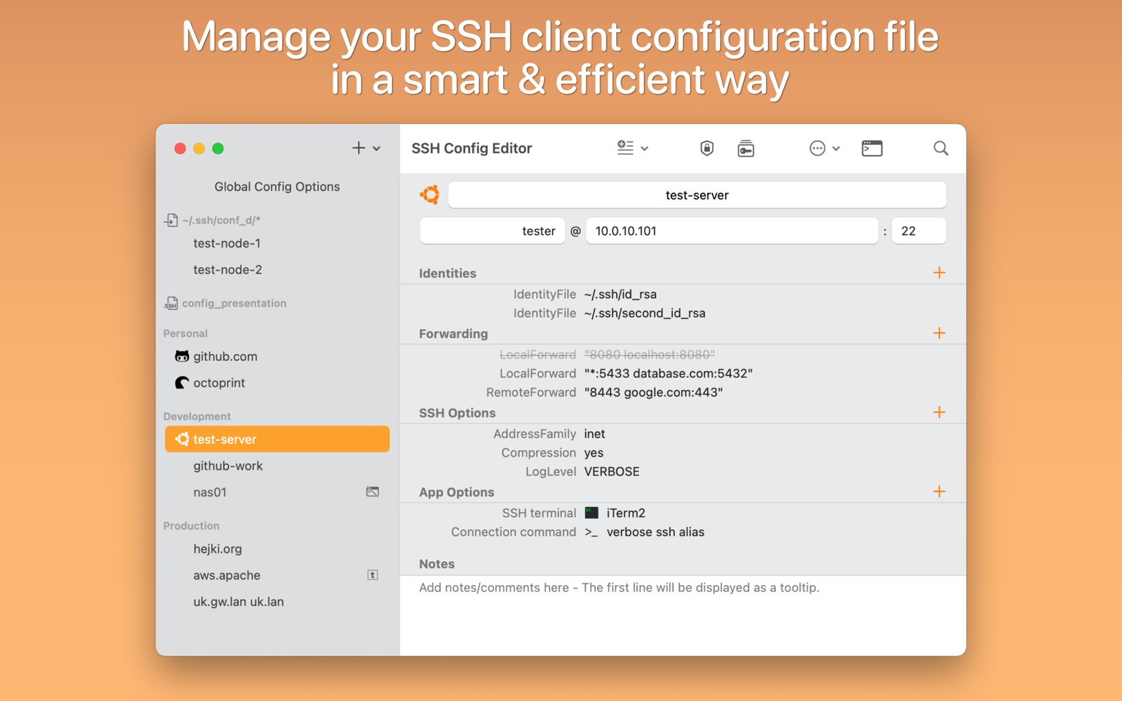 图片[1]-SSH Config Editor Pro 2.6.4免激活版-Mac良选