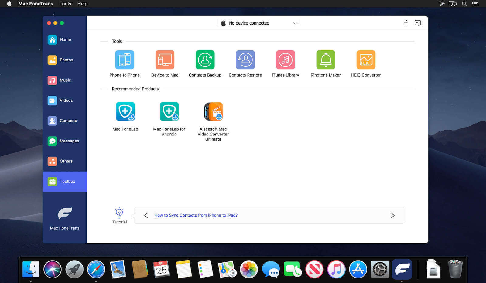 图片[1]-Aiseesoft FoneTrans 9.2.36注册激活版-Mac良选