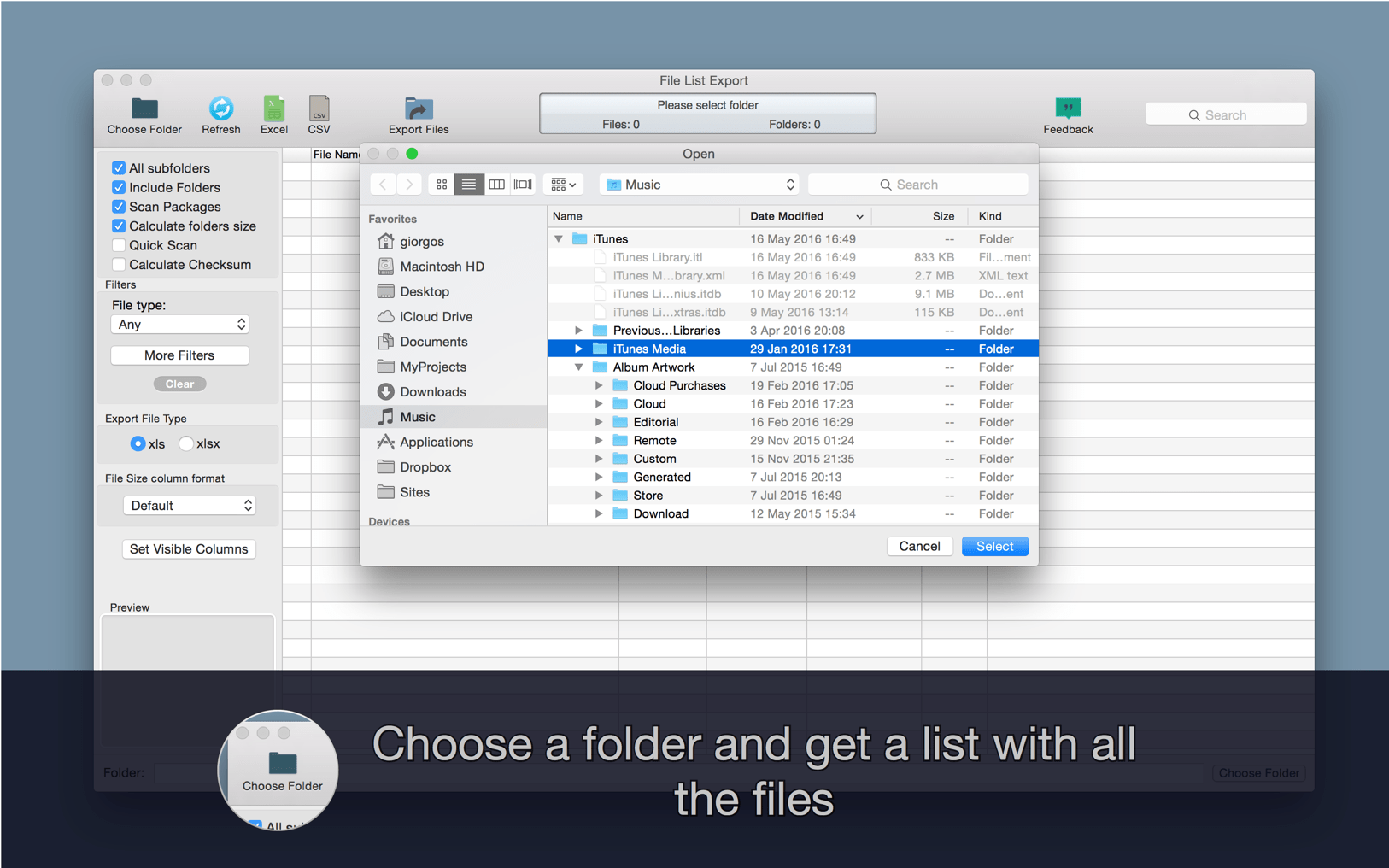 图片[1]-File List Export 2.9.0直装版-Mac良选