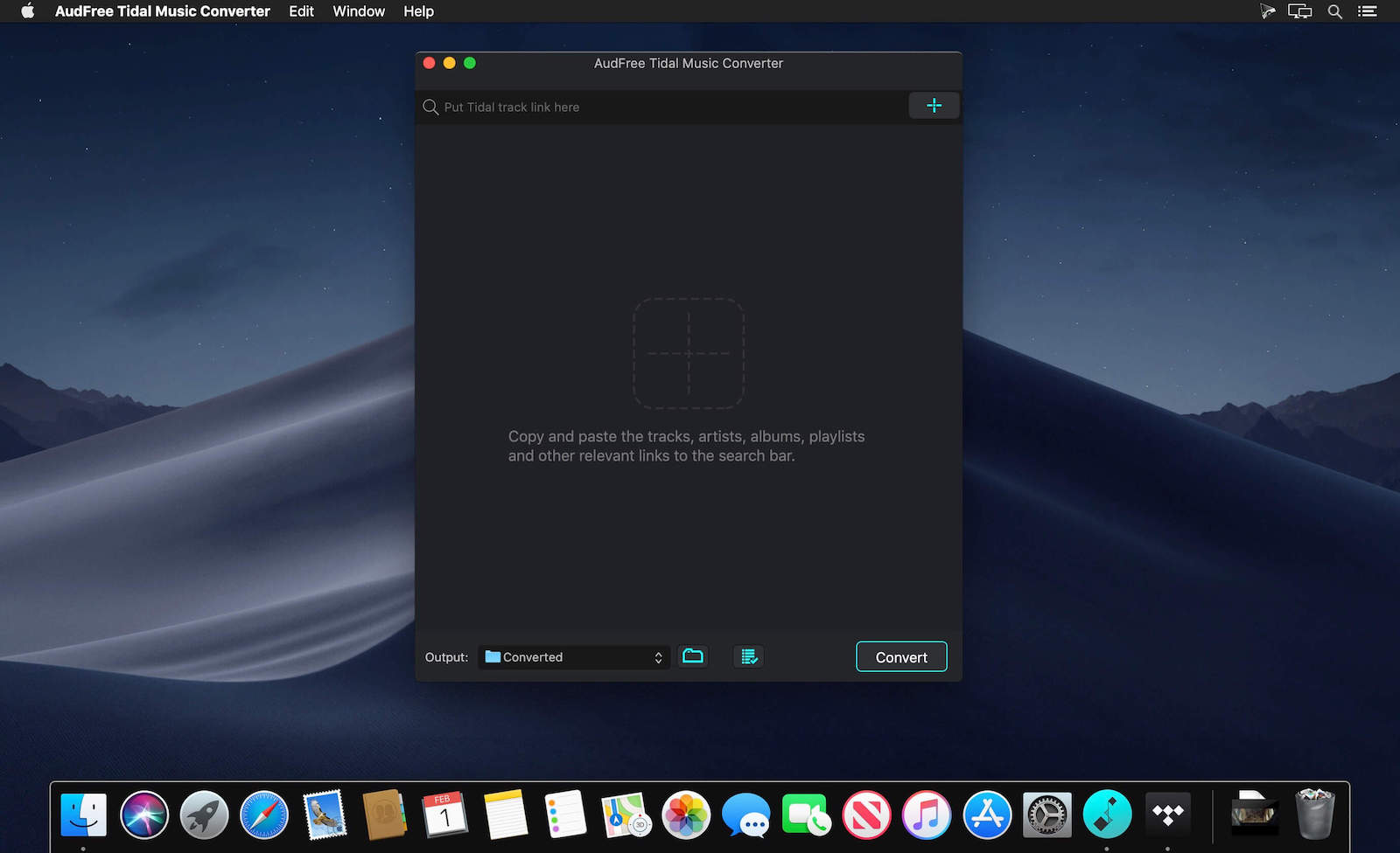 图片[1]-AudFree Tidal Music Converter 2.14.0注册激活版-Mac良选